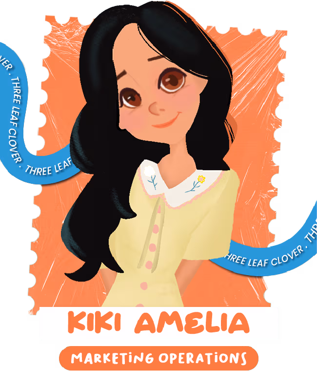 Ilustrasi profil Kiki Amelia