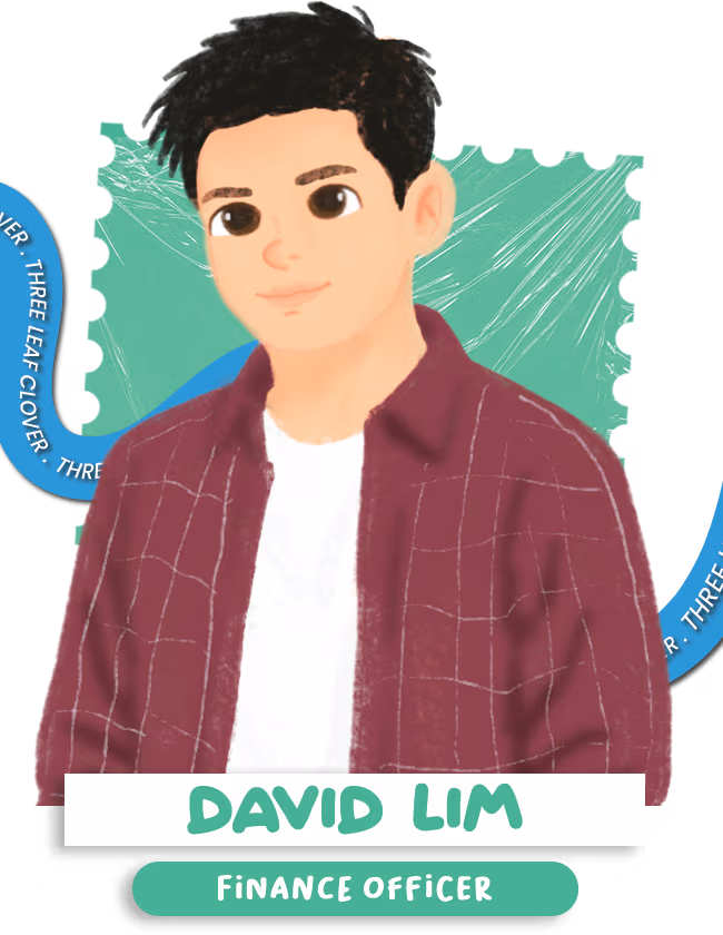 Ilustrasi profil David Lim