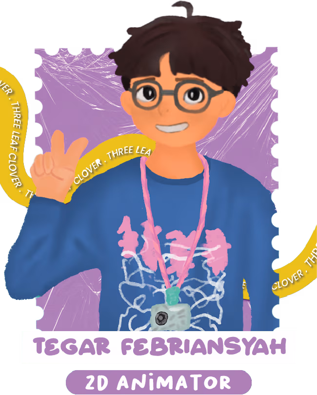 Ilustrasi profil Tegar Febriansyah
